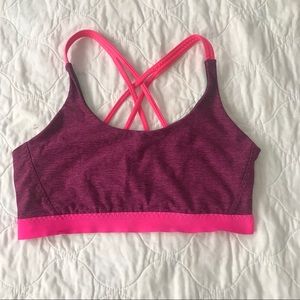 H&M Large Pink Sports Bra